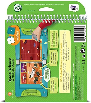LeapFrog LeapStart 1st Grade Activity Book: Space Science and Thinking Like a Scientist (Requires LeapStart System)
