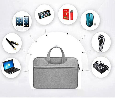 14-15 Inch Laptop Bag,Waterproof Laptop Sleeve Case for Acer Chromebook 14, HP Pavilion X360 14",Lenovo Yoga 910/920 13.9",Dell Latitude 14?,LG Gram 14,ASUS ZenBook 14 Inch Laptop Chomrebook Case,Gray