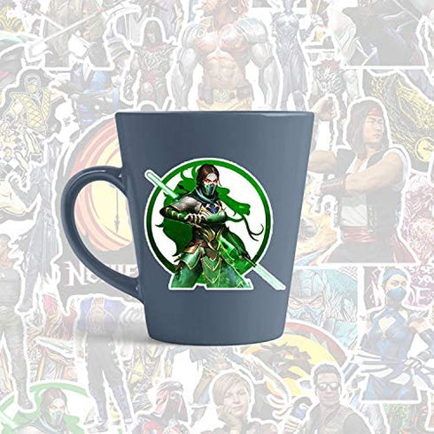 Kilmila Fight Game Themes Stickers (50Pcs Large Size).Gifts Horror Fight Game Merch Party Supplies for Laptop Water Bottle Bike Car Luggage Skateboard Graffiti Handheld Games