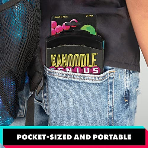 Educational Insights Kanoodle Genius 3-D Puzzle Brain Teaser Game for Adults, Teens & Kids, Over 200 Challenges, Ages 8+