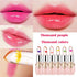 Flower Lip Gloss Crystal Jelly Lipstick, 6 Packs Long Lasting Nutritious Lip Balm Lips Moisturizer Magic Temperature Color Change Lipgloss (pink)