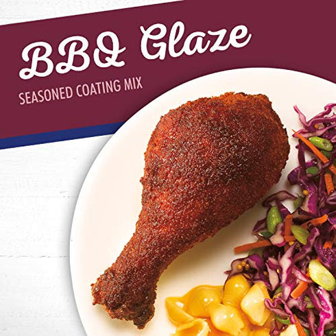 Shake 'N Bake BBQ Glaze Seasoned Coating Mix 6 Ounce (Pack of 8)