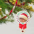 Hallmark Keepsake Christmas Ornament, Year Dated 2021, Baby's First Christmas Photo Frame