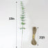 Artificial Eucalyptus Stems 24pcs Fake Eucalyptus Leaves Real Touch Artificial Greenery Bulk 15in for Wedding Home Farmhouse Party Decoration
