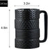 EPFamily 3D Cool Car Mug Tyre Tire Interior Durable Coffee Tea Cup Attractive Mugs Personalized Porcelain Gifts for Men Women Car Lover 14.5 oz Black