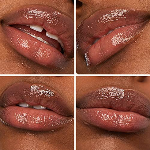 Versed Silk Slip Conditioning Lip Oil, Clear - Lip Balm + Gloss Alternative with Jojoba Oil + Vitamin E - Long-Lasting Lip Moisturizer to Soften + Smooth Dry, Chapped Lips - Vegan (0.3 oz)