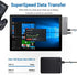 Surface Pro 7 USB C Hub, HOGORE 6-in-2 Surface Pro Adapter Dock with 4K HDMI, USB C PD charging, 2USB3.0,SD/MicroSD Card Reader, for Microsoft Surface Pro 7 Accessories, MS Surface Pro Docking Station