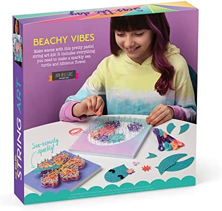 Craft-tastic String Art Sea Turtle for 2 Fun Craft Projects — Sea Turtle and Hibiscus Flower — Ages 10+