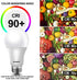 Energetic 60 Watt LED Light Bulb Daylight 5000K, Dimmable A19 LED Bulb, Energy Star Rated, CRI90+, 800lm, UL Listed, 6 Pack
