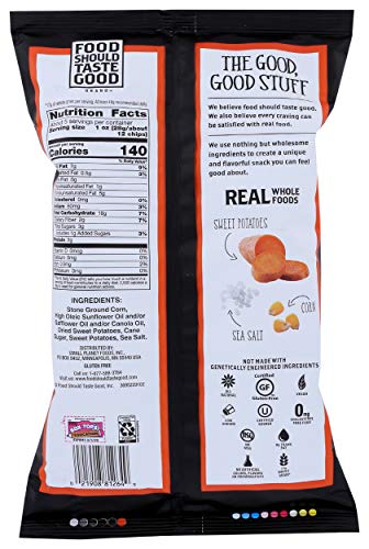 Food Should Taste Good Tortilla Chips, Sweet Potato, Gluten Free, 5.5 oz