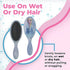 Wet Brush Disney Original Detangler Hair Brush Princess Guiding Spirit - Frozen 2, Elsa - All Hair Types - Ultra-Soft IntelliFlex Bristles Glide Through Tangles with Ease - Protects Against Split Ends