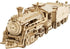 ROKR Model Car Kits Wooden 3D Puzzles Model Building Kits for Adults to Build - Educational Brain Teaser Assembly Model, for Teens & Kids Ages 8-10 (Prime Steam Express/12.1 * 2.7 * 3.3)