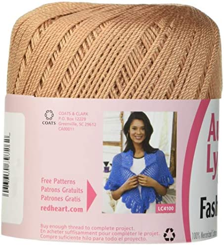 Aunt Lydia Fashion Crochet Thread, 3, Copper Mist