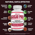 Sugar Pro Supplement, 20 Herb & Vitamin Blend with Cinnamon, Alpha Lipoic Acid (ALA), Bitter Melon, Chromium & Gymnema to Balance Sugar Levels