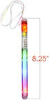 ArtCreativity Light Up Police Wands, Set of 12, Flashing LED Wand Sticks with Lanyards, Thrilling Light Show, Batteries Included, Fun Birthday Party Favors, Carnival Prize, Goodie Bag Fillers for Kids