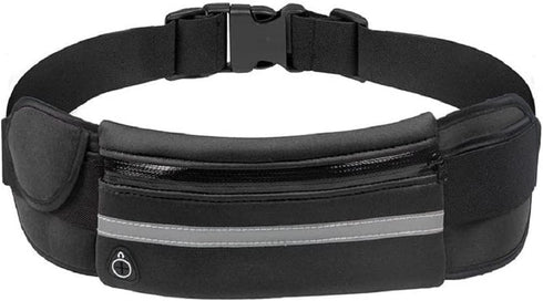 Armear Travel Belt Money Waist Pack - Hidden Waterproof Anti Theft Passport Security Fanny Pouch Wallet for Running Men Women