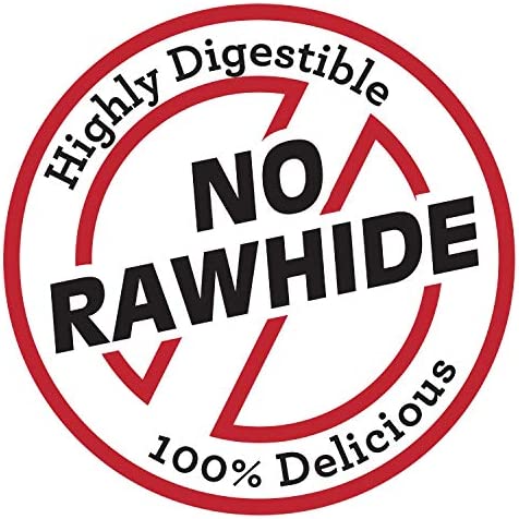 DreamBone Grill Masters Ribs, No-Rawhide Chews for Dogs, 5 Half Racks