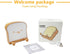QANYI Cute Night Light Toast Bread LED Night lamp with Rechargeable and Timer, Portable Bedroom Bedside Bed lamp Birthday Gifts Ideas for Tween Teenage Teenager Teen Girls Boys Women