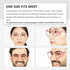LeonDesigns Anti Fog Safety Glasses Blue Light UV Blocking Goggles for women men (Square R1)