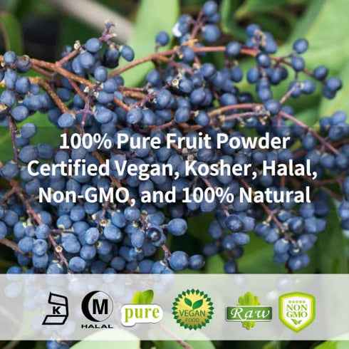 Blueberry Powder, 5.3oz(150g), Freeze Dried Berry Powder, 100% Pure, No Fillers, No Gmo, Vegan Friendly.
