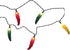 Kurt Adler 10-Light 4-Inch Multi Chili Pepper Light Set