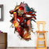 ZI XIN Superhero Wall Stickers Iron Man Wall Decals Excellent Vinyl Wall Decor for Boys Room Living Room (Size 35.4 x 23.6 inch)