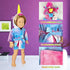WONDOLL 18-inch Doll-Clothes and Doll-Sleeping-Bag Set - Unicorn-Pajama with Matching Sleepover Masks & Pillow - Compatible with Generation, My Life, Journey Doll Accessories Best Gifts