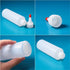PH PandaHall 6oz 8 Pack Plastic Squeeze Bottles with Red Tip Caps Soft Applicator Squirt Bottle for Tempera Paint, Acrylic Paint, Crafts, Art, Glue