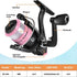 PLUSINNO Kids Fishing Pole, Portable Telescopic Fishing Rod and Reel Combo Kit - with Spinning Fishing Reel Tackle Box for Boys, Girls, Youth