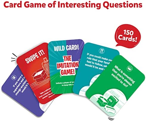 Skillmatics Card Game : Train of Thought | Gifts, Family Connection & Conversation Starters for 6 Year Olds and Up