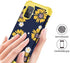Fingic Compatible with Samsung Galaxy A71 5G Case Sunflower 3 in 1 Heavy Duty Protection Hybrid Hard PC Soft Silicone Rugged Bumper Full-Body Shockproof Protective Case for Galaxy A71 5G, Yellow