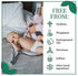 ECOLEAF Butt Cream Symptomatic Rash Relief | Made in the USA with Organic Plant Extracts & Oils | Great for Diaper Rashes, Chafing, Burns, Cuts, Itching | Designed for Babies, Kids, Adults, Athletes