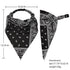 6 Pack Hair Scarf Headband for Women - Elastic Hair Kerchief Boho Triangle Bandana Head Scarf with Clips Non Slip Leopard Print Hair Scarves for Girls