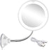 5X Magnifying Mirror with Light Makeup Mirror with Lights LED Lighted Makeup Mirror Vanity Mirror with Lights Flexible Gooseneck Mirror with Lights with Powerful Suction Cup