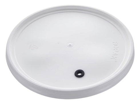 2 Gallon Plastic Fermenter w/ drilled lid