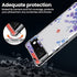 Google Pixel 6 Case Clear with Lavender Floral Flower Pattern Design for Google Pixel 6 Slim Thin Soft Silicone TPU Protective Phone Cover for Google Pixel 6 Women Girls-Purple Lavender