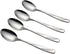 Nicesh 16-Piece Stainless Steel Dessert Spoon, 6.02-Inch