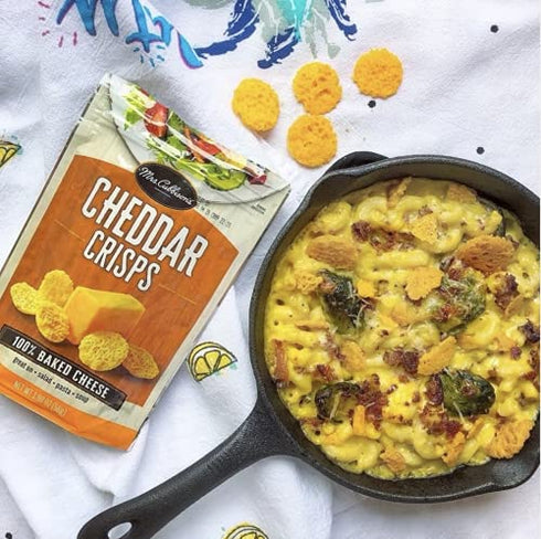 Mrs. Cubbison's Cheese Crisps - 100% Real Cheese, Keto Friendly, Great for Snacking and Salad Topper - Cheddar Flavor, 1.98 Ounce (Pack of 1)