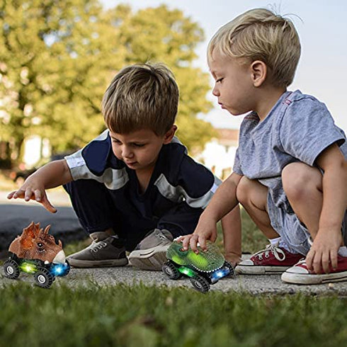 Dinosaur Toys for 2 Year Old Boy: Toddler Boy Toys for 3 Year Old Boys,Dinosaur Toys for Kids 3-5,Kids Toys for 2 3 4 Year Old Boy Birthday Gift,Dino Car Toys for Little Boy Toys
