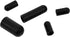 Performance Tool W5232 Vacuum Cap Assortment (80 Piece) , Black