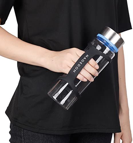 MAGEDON (2 pack) Water Bottle Carrier Grip,Water Handle Grip,Cup Strap, soft band holder strap makes any bottle handheld. For Running Bike, gym or jogging
