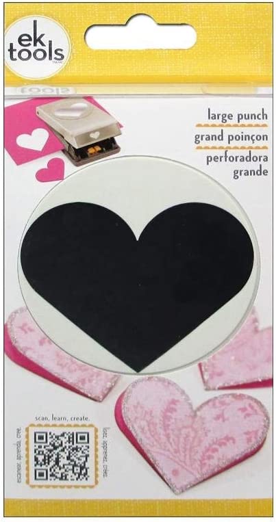 EK tools Punch for Arts and Craft, Large, Heart