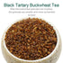 FullChea - Himalayan Tartary Buckwheat Tea - Black Buckwheat - Roasted Buckwheat - Loose Leaf Herbal Tea - Caffeine Free - NON-GMO - Gluten Free - 100% Natural 8oz / 226g