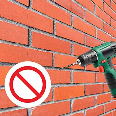 Brick Wall Clips for Hanging Brick Lights Wreaths Pictures Hanger Steel Brick Clamp Hooks Brick Wall Hook Fastener Fits Brick 2-1/4 inch to 2-3/8 inch in Height (9 Pieces)