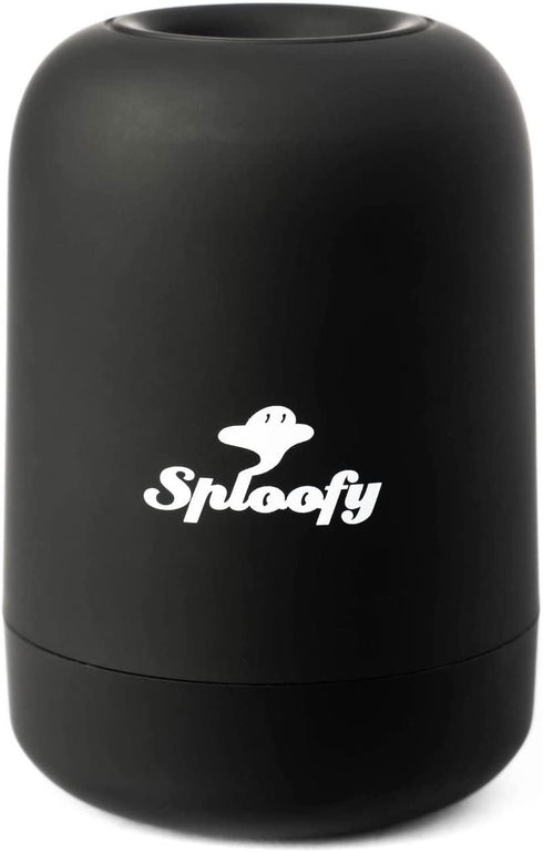Sploofy PRO - Personal Air filter - Smoke Filter With Replaceable Cartridge - Trap Smoke and Odor - up to 500 uses (Black Pro)