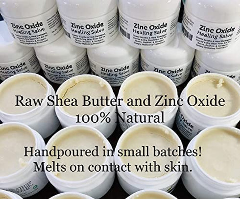 Urban ReLeaf Zinc Oxide Salve ! Gently Soothe & Heal Damaged, Injured & Dry Skin! First Aid, Burns, Rashes, Scrapes! Deeply Hydrating Protection. 100% Natural! Safe for Delicate Skin of All Ages.
