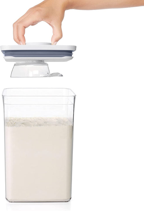 OXO Good Grips POP Container 1/2 Cup Scoop, Clear