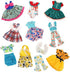 BM 10 Sets American 14.5 Inch Girl Doll Clothes Wellie Wishers Dolls Handmade Casual Wear Clothes and Other 14 -14.5 Inch Dolll