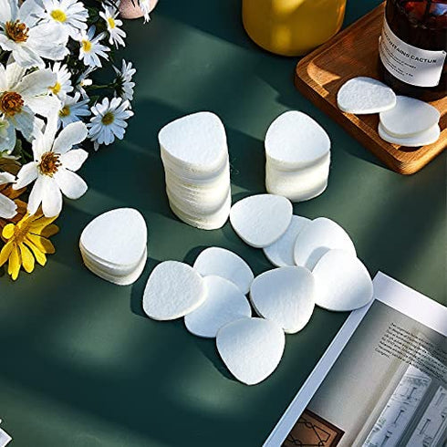 Maitys Essential Oil Refill Pad Replacement Refill Pads for Aromatherapy Essential Oil Diffuser Compatible with Humidifier, Air Purifier, Essential Oil Diffuser Replacement Microfiber Pad (50), White