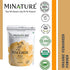 mi nature USDA CERTIFIED Organic Fenugreek Powder (TRIGONELLA FOENUM)(100% NATURAL , ORGANICALLY GROWN ) (227g / (1/2 lb) / 8 ounces) - Resealable Zip Lock Pouch